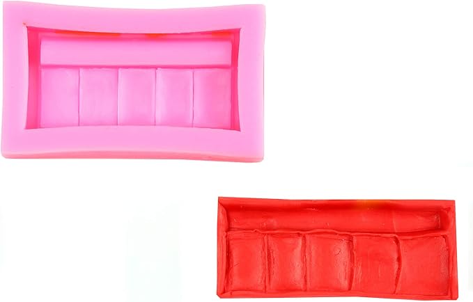 O'Creme Silicone Fondant Mold, Cosmetics: Eyeshadow Palette; Use for Chocolate Pudding, Candy, Jelly, Soap Modeling