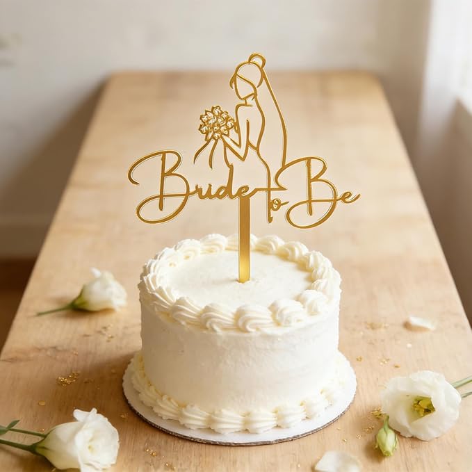Happy Birthday Cake Topper Party Decorations for Kids Baby Showers, Themed Parties Happy Birthday Celebrations for Cake Decor Enthusiasts (Gold1)