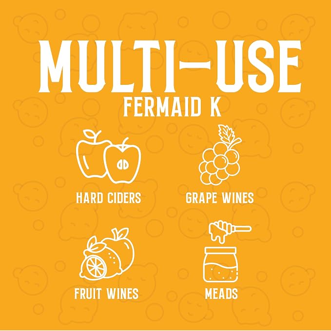 Craft A Brew - Fermaid K - For Wine & Beer Brewing - Blended Complex Yeast Nutrient - Promotes Yeast Growth & Reproduction - For Efficient Fermentation - 1 oz Package