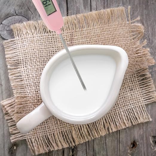 Digital Meat Thermometer Cooking Instant Read Temp Probe 30℃~300℃ Read Digital Cooking Candle Liquid Making for Oil Deep Fry Oven