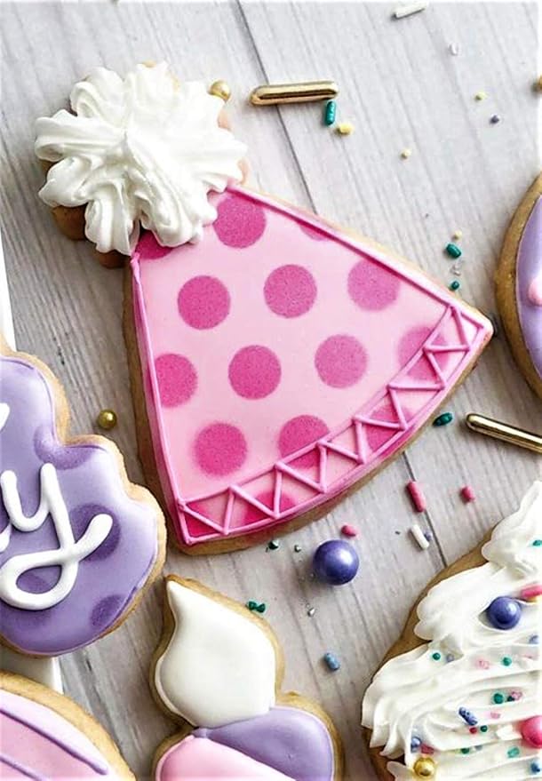Ann Clark Birthday/Party Hat Cookie Cutter, 4" Made in USA