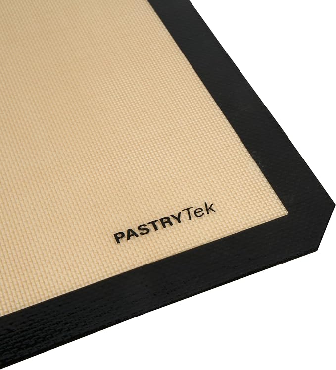 Restaurantware Non-Stick Baking Mat - 1 Count 11.8 x 15.7 Inches Silicone Baking Sheet Liner Heat-Resistant Reusable Pastry Mat Durable Non-Slip Black