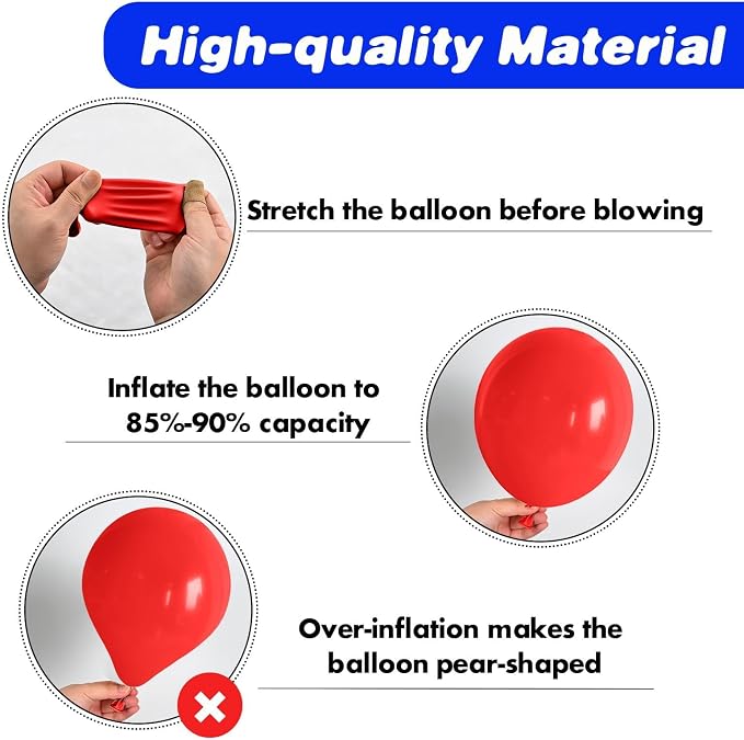 Rainbow Balloons Arch Kit, 108 Pcs Red Yellow Blue Balloon Garland with Cloud Cow Printed Latex Balloons Helium for Kids Boy Baby Shower Birthday Theme Party Decoration