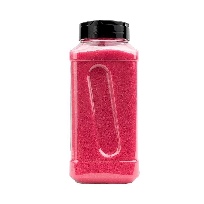 GranAroma Sanding Sugar, Decorative, Cookies & Sweets (Pink) (28 Ounce)