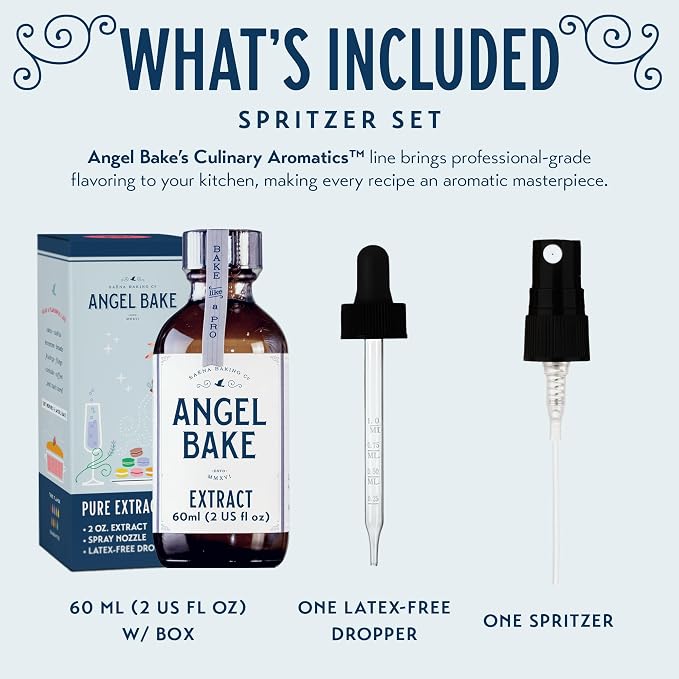 Angel Bake Pure Cardamom Extract, 2 oz w/ Sprayer