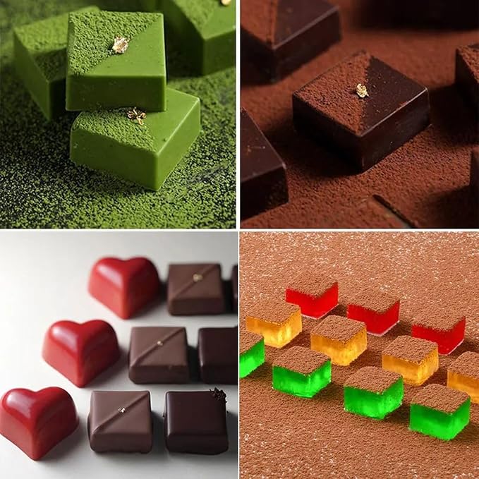 New For Arrival 2025 3D Chocolate Candy Mold Silicone Molds For Confectionery Heart Donuts Candy Jello Pudding Doughnut Mould Baking Forms Tools Tray Mold Decoration Kitchen Accessories Creative Gift