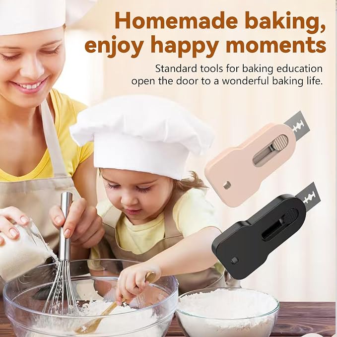 2 Pack Bread Lame Dough Scoring Tool,Retractable Magnetic Sourdough Scorer with 10 Stainless Steel Blades/Razor for Homemade Bread Baking Accessories