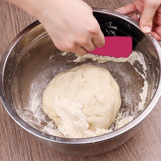 Cake Scraper Smoother Tool Set, DaKuan 12 pcs Cake Smoothing Cutter Plate Tool Combo, Cake Icing Scrapper Cake Edge Decorating Tool