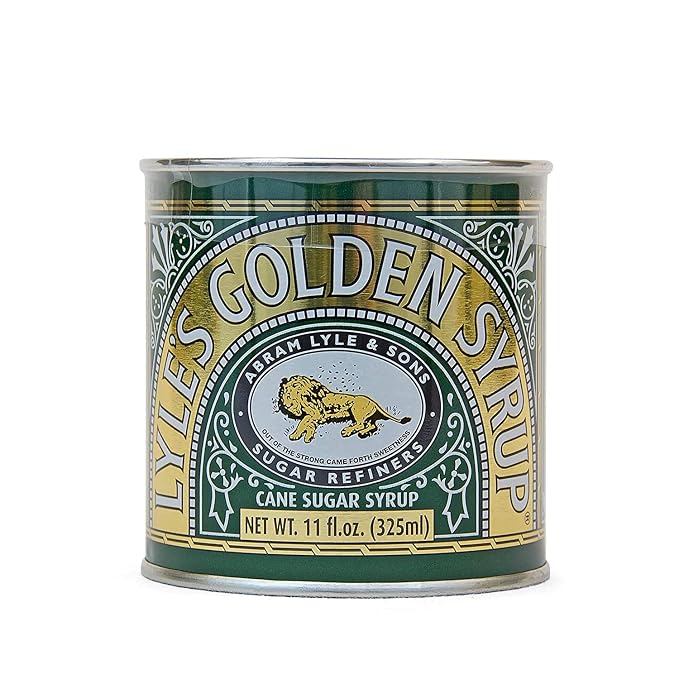 Lyle's Golden Syrup, Cane Sugar Syrup, 11 Fluid Ounces, Pack of 1