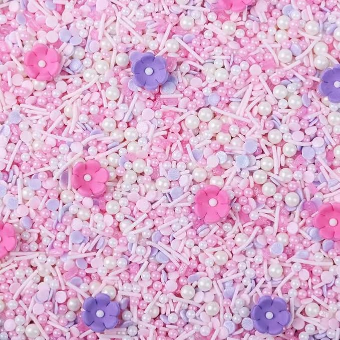 Valentines Heart Sprinkles Sprinkles for Cake Decorating Valentines Day Sprinkles for Cookie Decorating with Fancy Pink Sprinkles and Red Heart Sprinkles Edible Cake Decorations