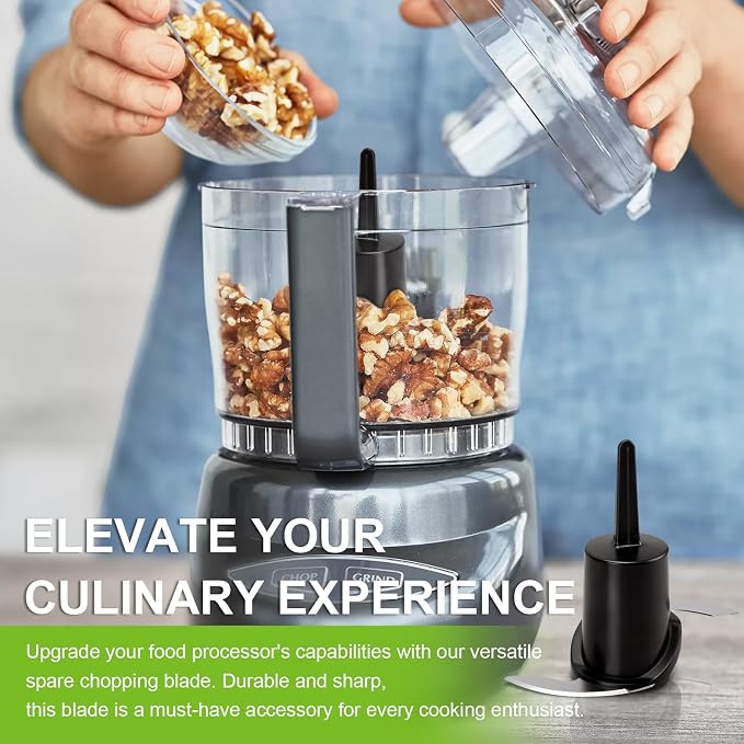 DLC-2ACBN Blade for Cuisinart Mini Prep Plus Food Processor DLC-2ABC | Food Processor Chopping Blade Compatible with Cuisinart Mini Prep Plus Replacement Parts, Fits Models DLC-2A Only