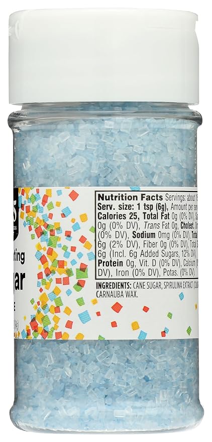 365 by Whole Foods Market, Blue Decorating Sugar, 3.3 Ounce
