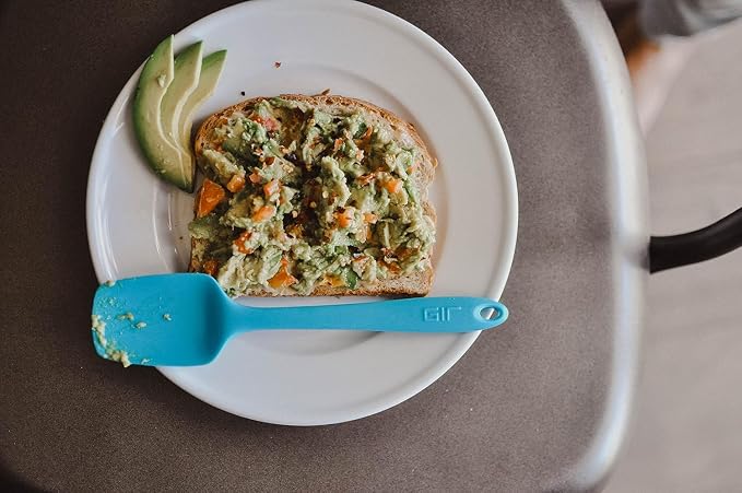 GIR: Get It Right Premium Silicone Heat-Resistant up to 550°F | Seamless, Nonstick Kitchen Spoonula for Cooking, Baking, and Mixing |, Ultimate-11 IN, Slate, GIRSUU319SLT