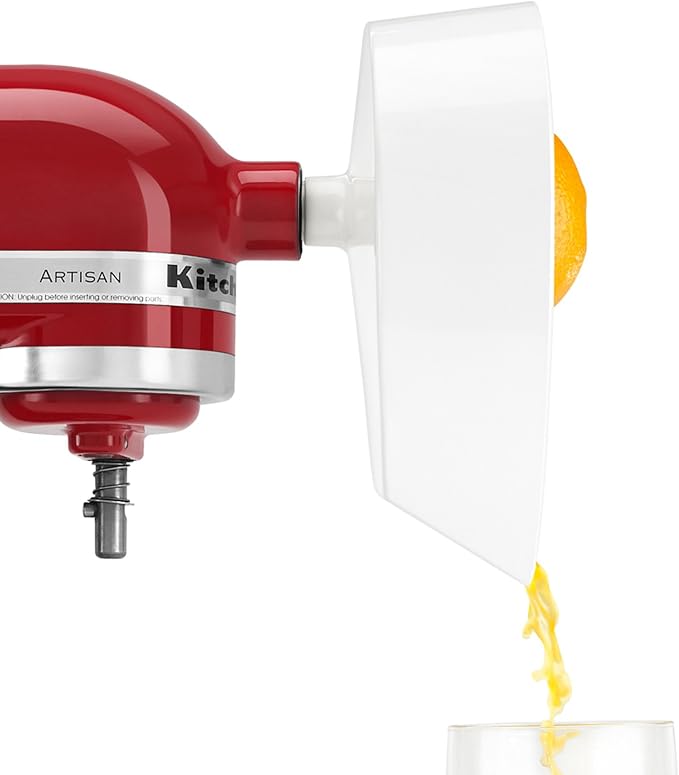KitchenAid KN12AP Stand Mixer Attachment Pack 3 with Food Grinder, Citrus Juicer and Sausage Stuffer