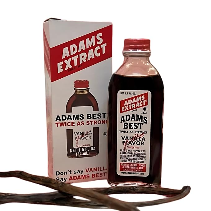 Adams Best Extract (Vanilla, 4 fl oz (Pack of 1))