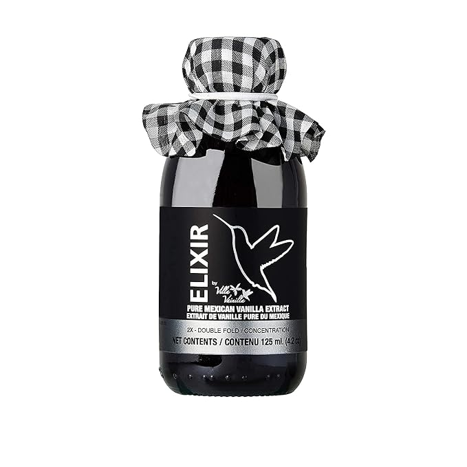 Villa Vainilla Pure Vanilla Extract - Elixir Premium Mexican Vanilla | All Natural Pure Vanilla Extract | For Chefs and Home Cooking | Perfect for Baking, Dessert Making | Vanilla Extracto | 4.2 oz