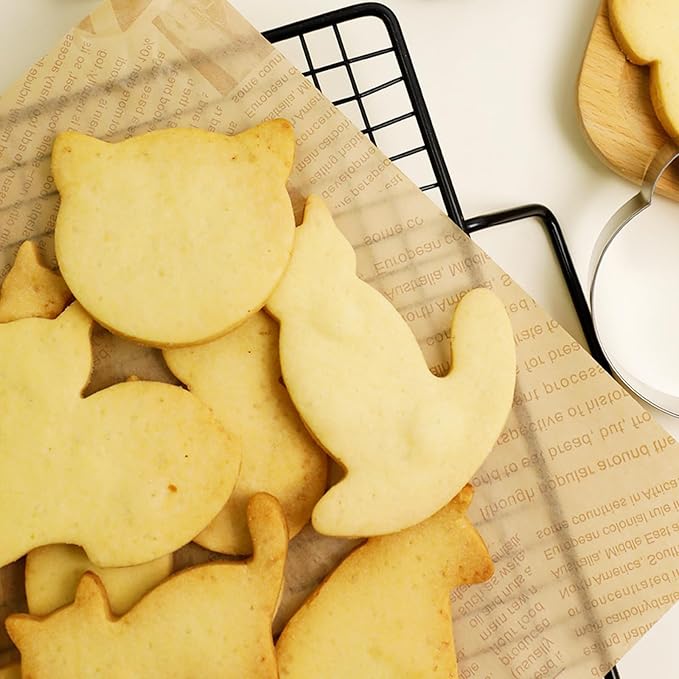 9-Piece Cat Cookie Cutter Set - 9 Unique Cat Shapes for Treats, Fondant, Pastry, DIY Baking Supplies. by ENBRWAS.
