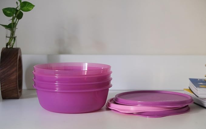 Tupperware Leftover Bowl Set Storage Food Containers (600ML x 3pcs)