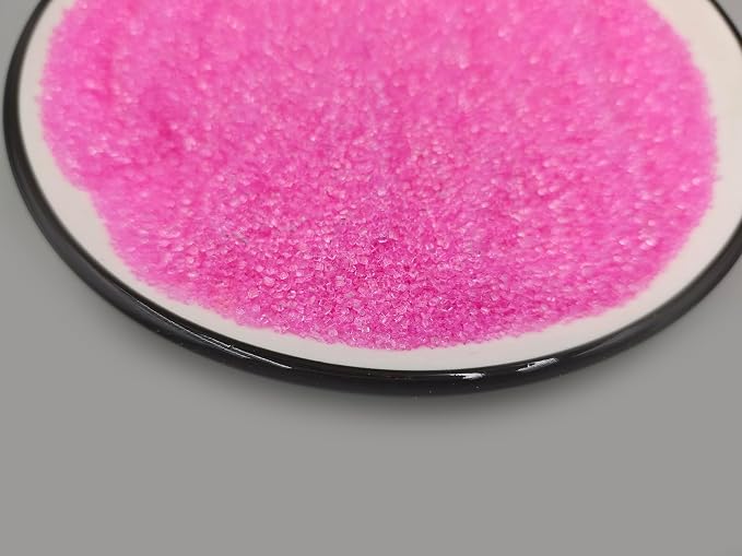 Edible 5 Ounce Medium Decorative Pink Sanding Sugar Sprinkles for Baking, Sparkling Crystals for Cakes, Cookies, Cupcakes, Ice Cream Topping and Rimming Sugar