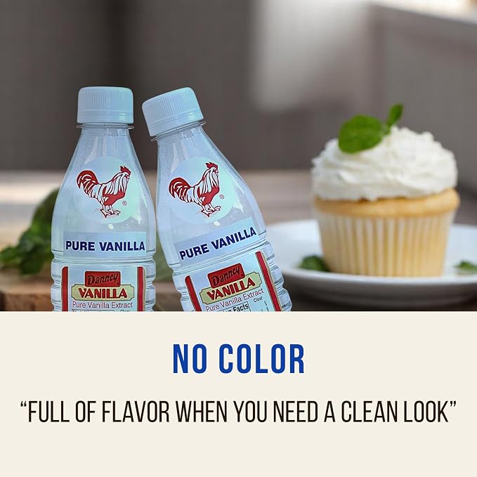 Danncy Vanilla Clear 12 fl oz (355 mL) 2 Pack – Authentic Mexican Vanilla Flavor