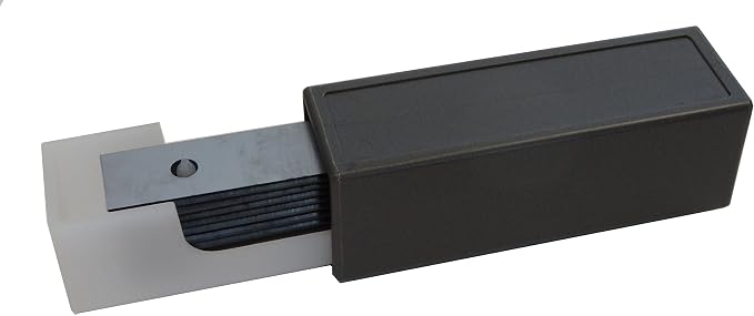 Warner 2-3/8" Carbide 100X Double Edge Scraper Blades, 10-Pack, 816