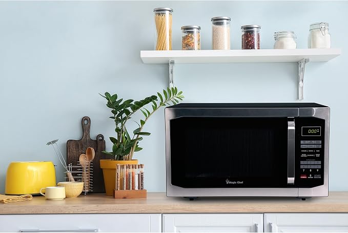 1.6 cu. ft. Countertop Microwave with Stainless Door