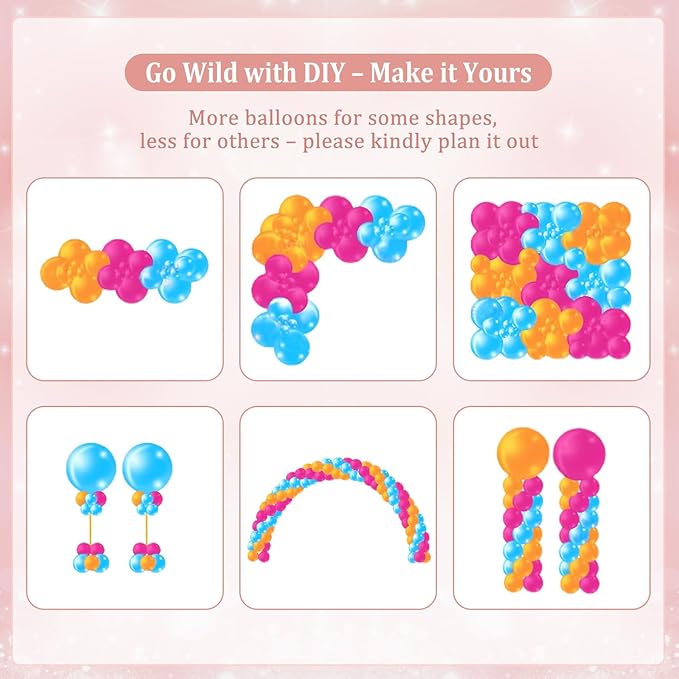 Dusty Pink Balloon Arch Kit, 143Pcs Boho Blush Pink Sand White Nude Rose Gold Balloons Garland Arch Kit Confetti Balloons for Boho Birthday Bridal Shower Wedding Baby Shower Decorations