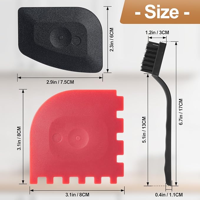 Plastic scraper bowl scraper food scraper tool scraper tool kitchen plastic scraper tool scraper for cleaning bench scraper kitchen pan scraper food scraper dish scraper 2Pcs+1pcs cleaningbrush(3pcs)
