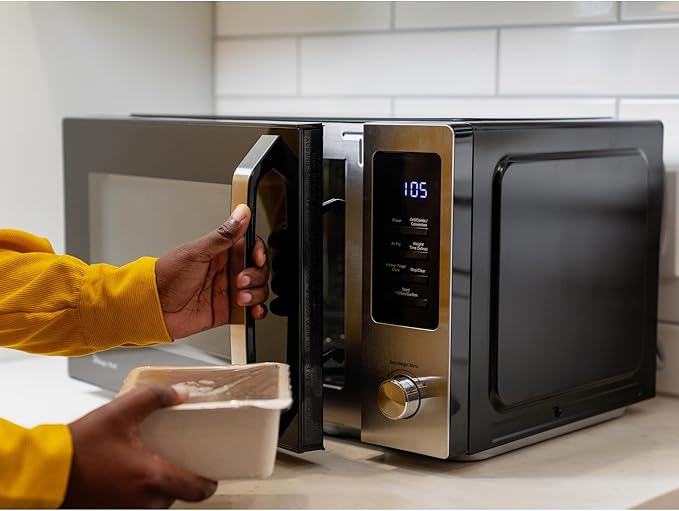 1.1 cu. ft. Countertop Microwave in Stainless Steel with Digital Touch