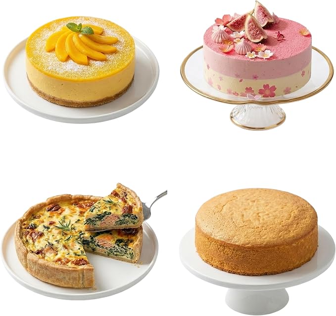 Non-stick Springform Pan with Removable Bottom, Leakproof Round Cheesecake Pan, Heavy Duty Bakeware Cake Mold for Baking, Oven Safe (10")