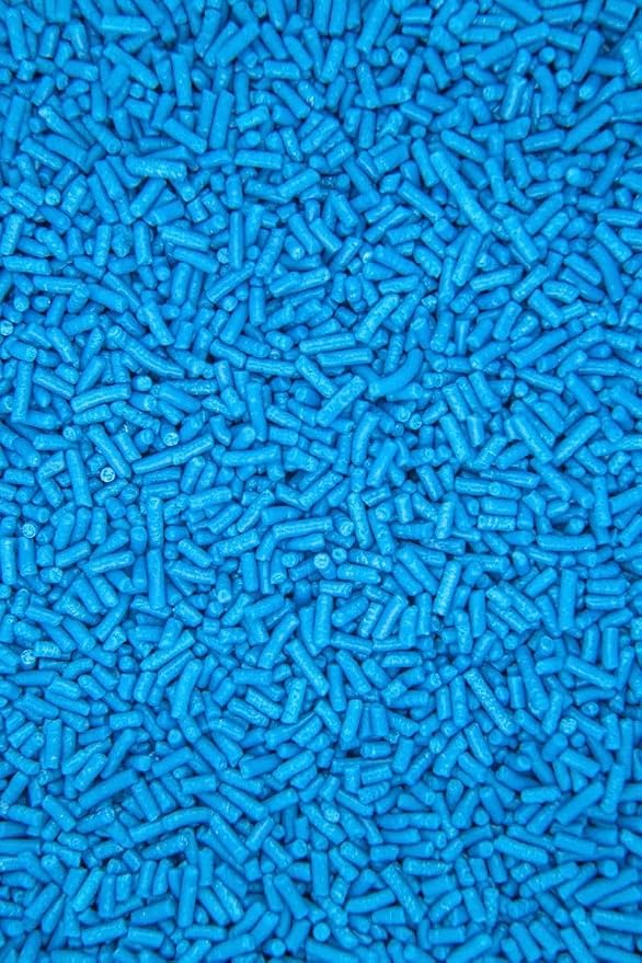 Decorating Sprinkles By FirstChoiceCandy- 2 LB - Colorful Jimmies Great For Topping for Bakery, Ice Cream, and Confectionary - Kosher Sprinkles In a Resealable Container (Blue)