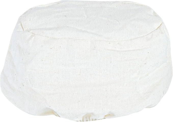 Restaurantware Bread Proofing Baskets 6 Inch Oval Pack of 10 Rattan Dough Fermentation Baskets With Cotton Liners, Oval Banneton Bread Rising Bowls For Home, Commercial, Artisanal Baking