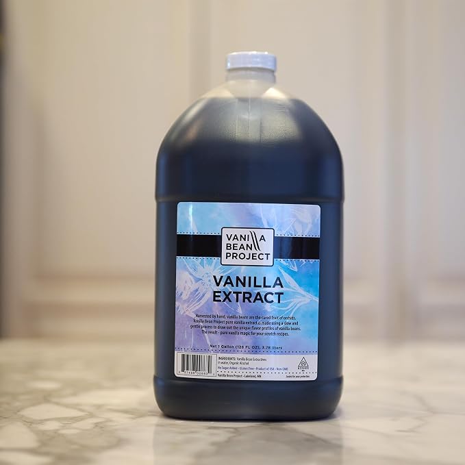 Pure Vanilla Extract | Cooking and Baking Necessity | Vanilla Bean Project | 1 Quart, 32 Ounces