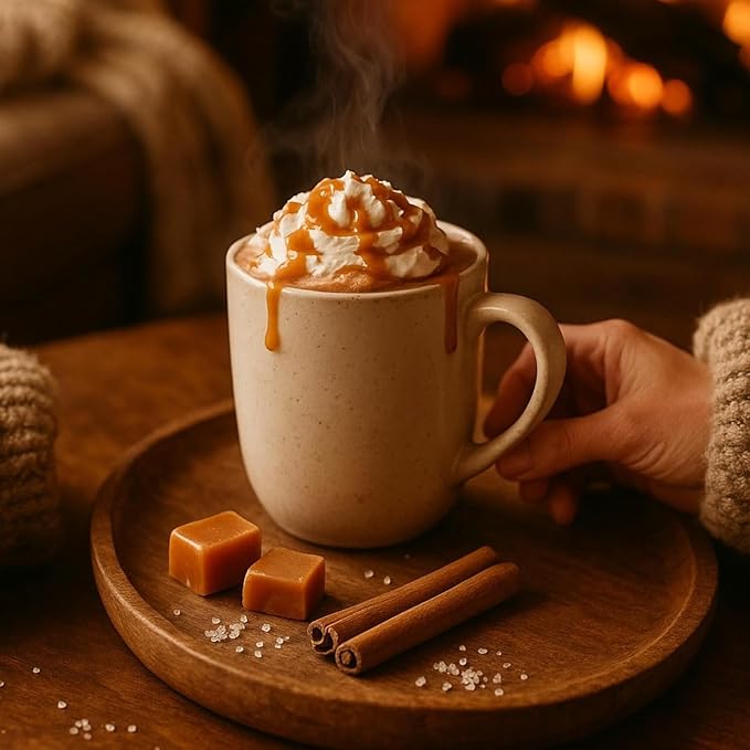 Stephen’s Gourmet Hot Cocoa Mix Duo, Dark Chocolate and Salted Caramel Hot Chocolate Drink for Cozy Winter Beverages and Dessert Drinks, 14 Ounce (Variety Pack)