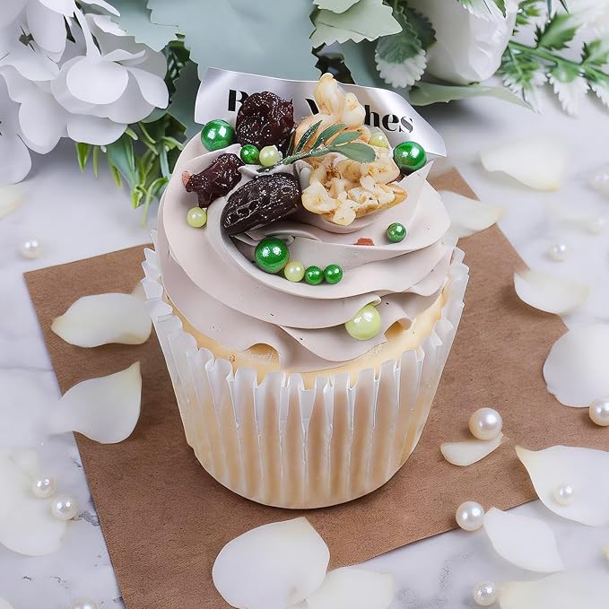 ST Patricks Day Sprinkles for Cake Decorating, 7.8oz Pearl Sprinkles 4 Colors Mix Spring Green Yellow White Pearls for Cake Cupcake Cookie Baking Donuts Ice Cream Toppings