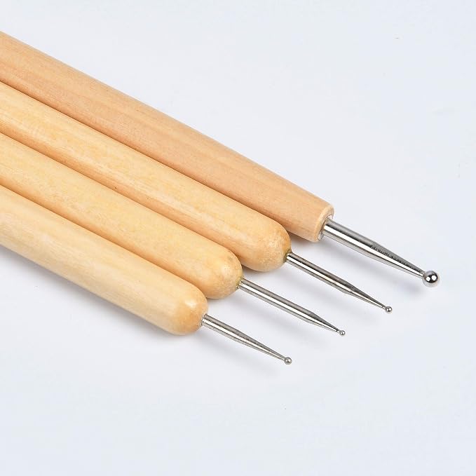 Supkiir 33Pcs Clay Fondant Extruder Cake Decorating Supplies Sugar Modeling Tool, Clay Extruder Gun with Sugar Paste Extruder, Ball Stylus Dotting Cake Crafts Clay Sculpting Tools