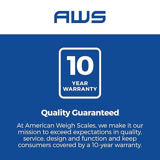 American Weigh Scales SC Series Precision Digital Kitchen Weight Scale, Food Measuring Scale, 2kg x 0.1g (Silver), AMW-SC-2KG (500g x 0.01g)