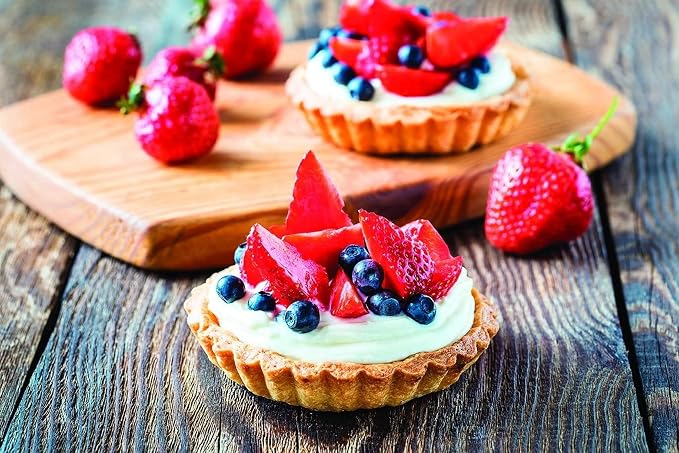 Tart Tamper, Portable Wooden Double Side Pie Pastry Dough Tamper, 10PCS Wooden Egg Tart Mold, DIY Cake Pastry Tools for Egg Tart, Pasta, Cheesecakes and Dessert Baking