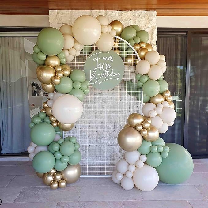Voircoloria 110pcs Metallic Gold Balloons 12inch Chrome Gold Latex Party Balloons for Graduation, Wedding, Birthday, New Year, Baby Shower, Anniversary Party Decorations