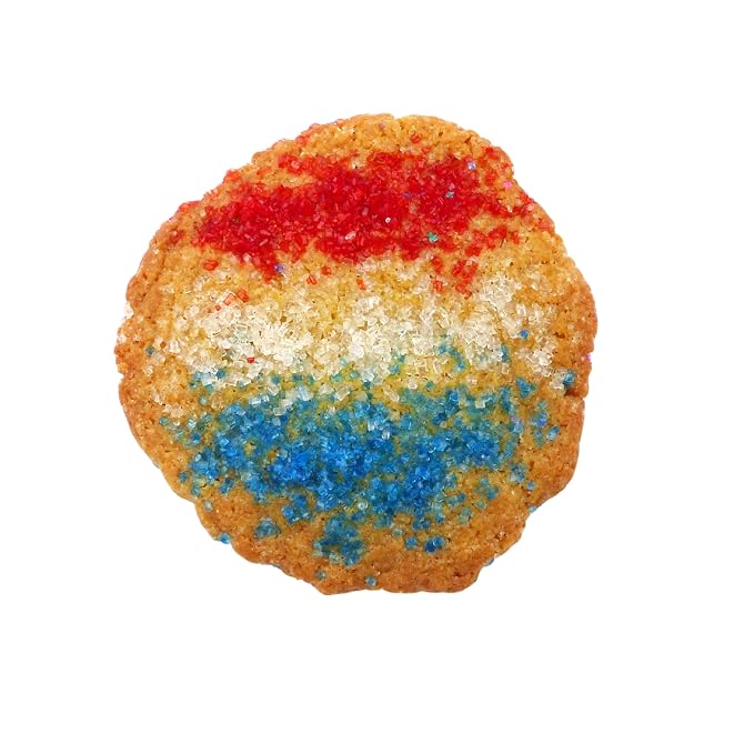 Bakerpan Red Sugar Sprinkles for Baking - 7 oz Coarse Sparkling Decorating Sugar Crystals for Baking Topping, Cookies & Cupcakes | Kosher, Gluten-Free, Made in USA