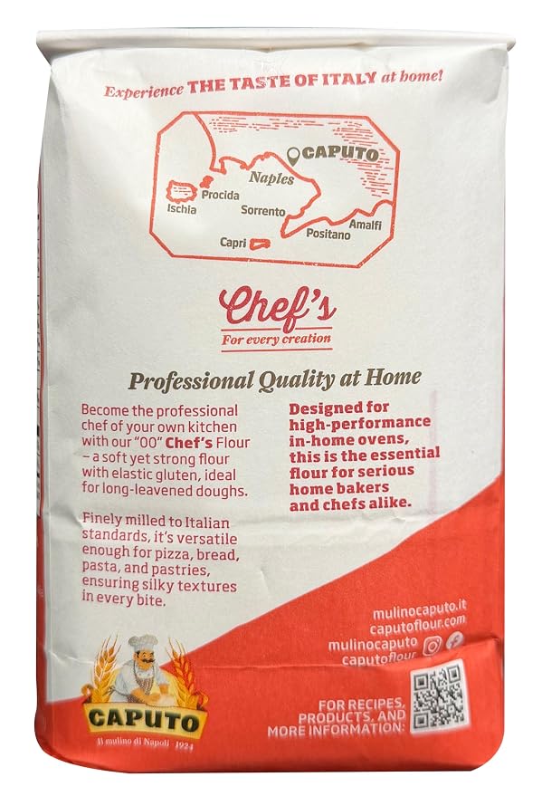 Antico Molino Napoli Antimo Caputo '00' Flour 2.2 Lb (Pack of 3)