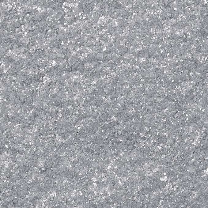 Bakell - Silver Tinker Dust (4g, 1x Mini Spray Pump) Edible Glitter for Food, Desserts, and Baked goods!
