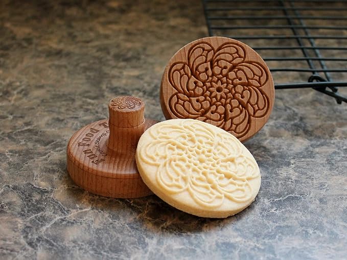 Wood Cookie Stamp, 2.5 Inch (Milan Duomo CS-057)