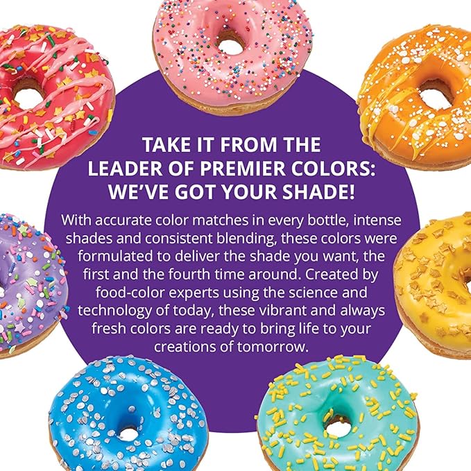 DECOPAC Premium Gel Food Color, Edible Coloring For Use with Buttercream or Whipped Icing, Fondant & Piping Gel, Highly Concentrated Gel, 8oz - Ivory