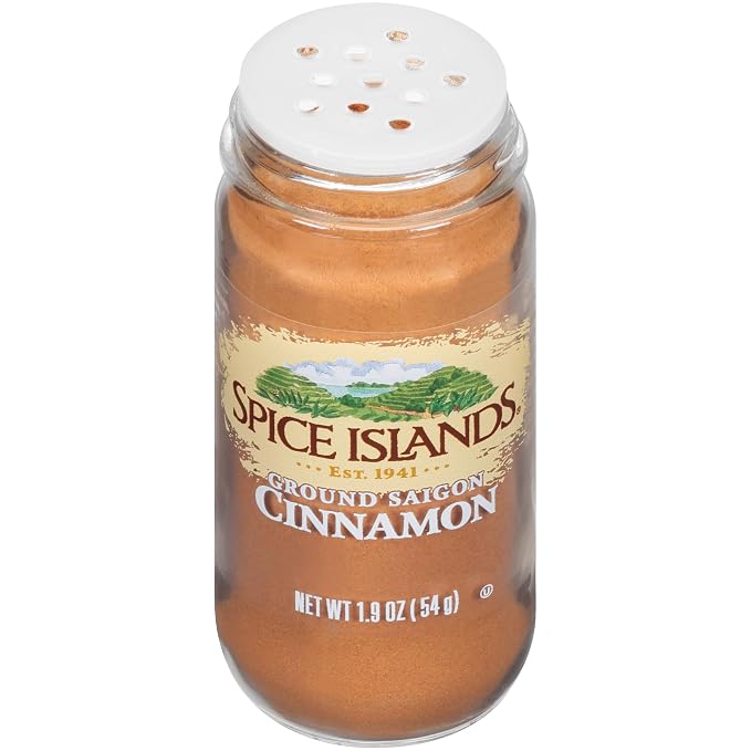 Spice Islands Ground Cinnamon, 1.9 oz (Pack of 2)
