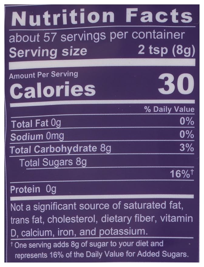 Wholesome Organic Cane Sugar, USDA Certified Organic, Fair Trade Certified, Gluten Free & Non-GMO, 16 Oz (Pack of 1)
