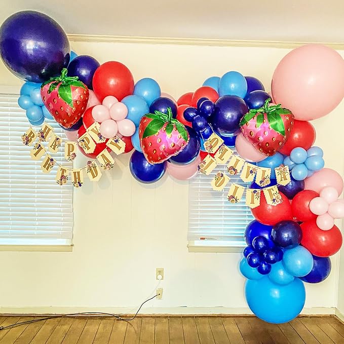 Voircoloria Navy Blue Balloons, 66pack 12inch Dark Blue Latex Party Balloons for Graduation, Wedding, Birthday, Baby Shower, Gender Reveal, Anniversary Party Decorations