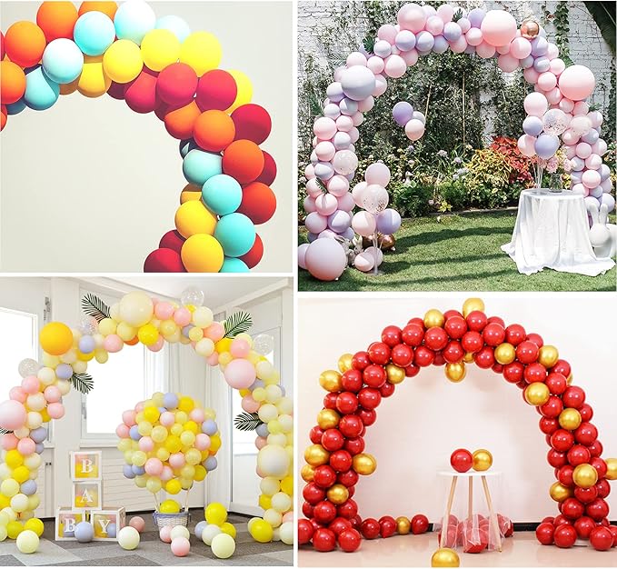 Balloon Arch kit with Base, 9Ft Tall &10Ft Wide Adjustable Balloon Arch Stand Party Backdrop Decoration Tool for Wedding Birthday Baby Shower Halloween Christmas Party