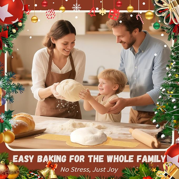 Parchment Paper for Sourdough Baking, GIGYES Bread Sling for Dutch Oven, 8" Round Parchment Paper with Long Handles for air fryer, Easy-Lift, Non-Stick, Odor-Free, 50 Sheets for Cake Baking