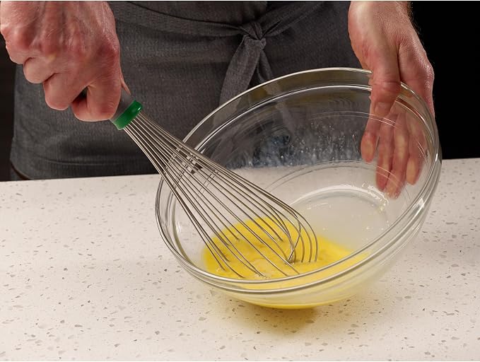 Mercer Culinary Piano Whip Nylon Handle NSF, 12 Inch